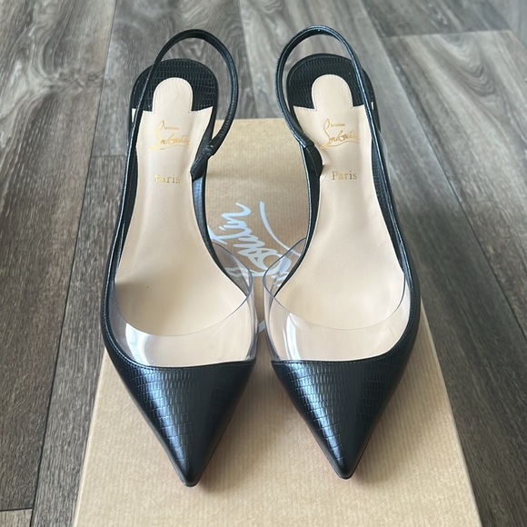 Christian Louboutin OptiSexy 70 Calf Zarli/PVC - Picture 11 of 13